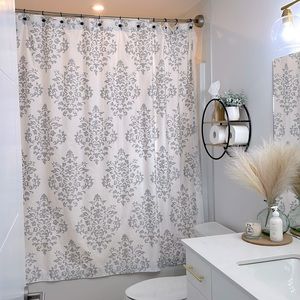 Shower Curtain & Liner Set